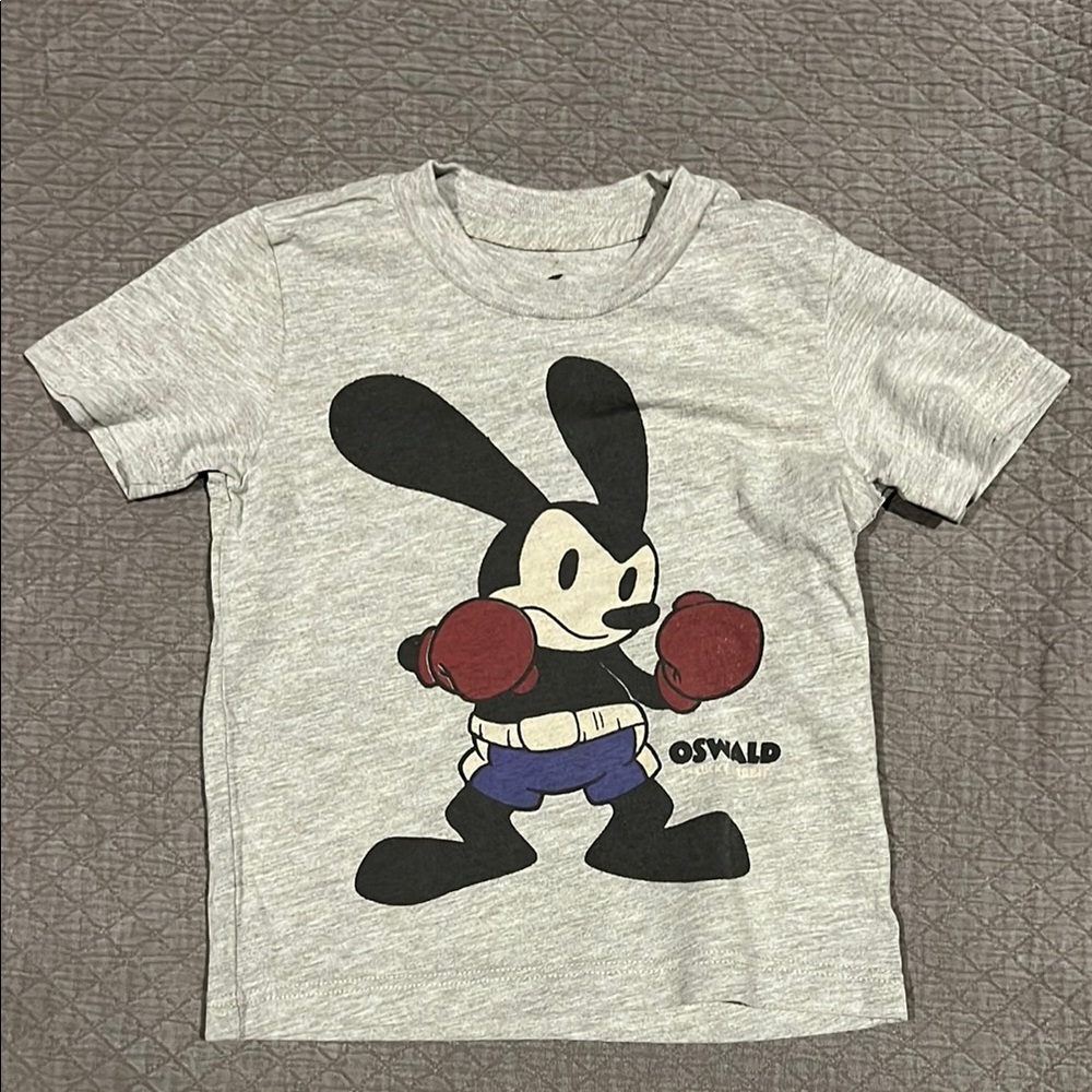 Kids Grey Lucky Brand Disney’s Oswald the Lucky Rabbit T-Shirt 6-12 months